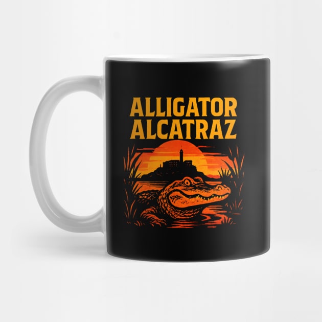 Alligator-Alcatraz by Creatifly Graphic Tees